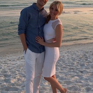 Flattering French Connection body-hugging midi